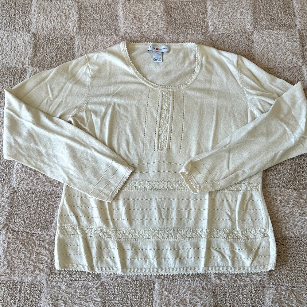 REAL CLOTHES SAKS FIFTH AVENUE WOMENS TOP SIZE XL